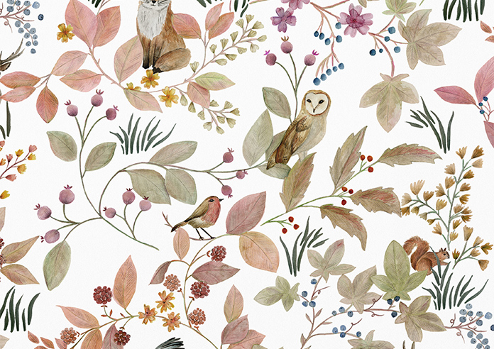 Hedgerow Velvet, Persephone - Made to Measure Curtain - Image 8